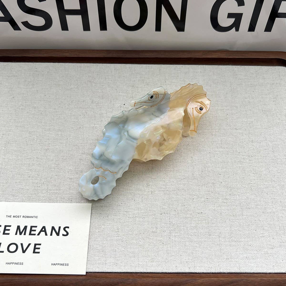 Ocean Hair Claw,Dolphin Whale Jellyfish Large Clip_CWAHA5705