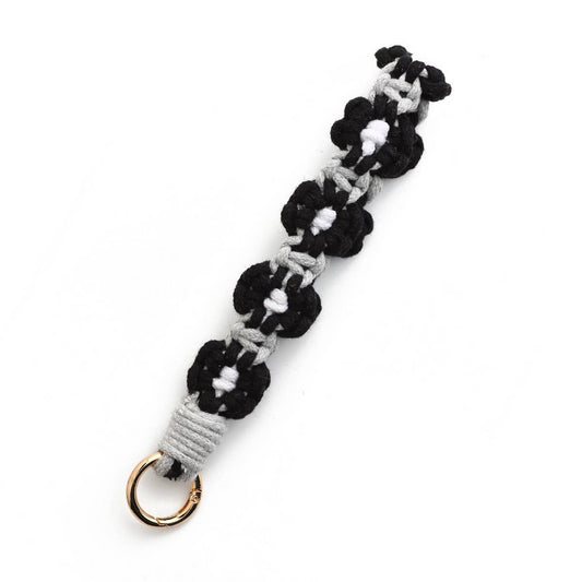 HANDWOVEN KEYCHAIN WRIST STRAP PENDANT