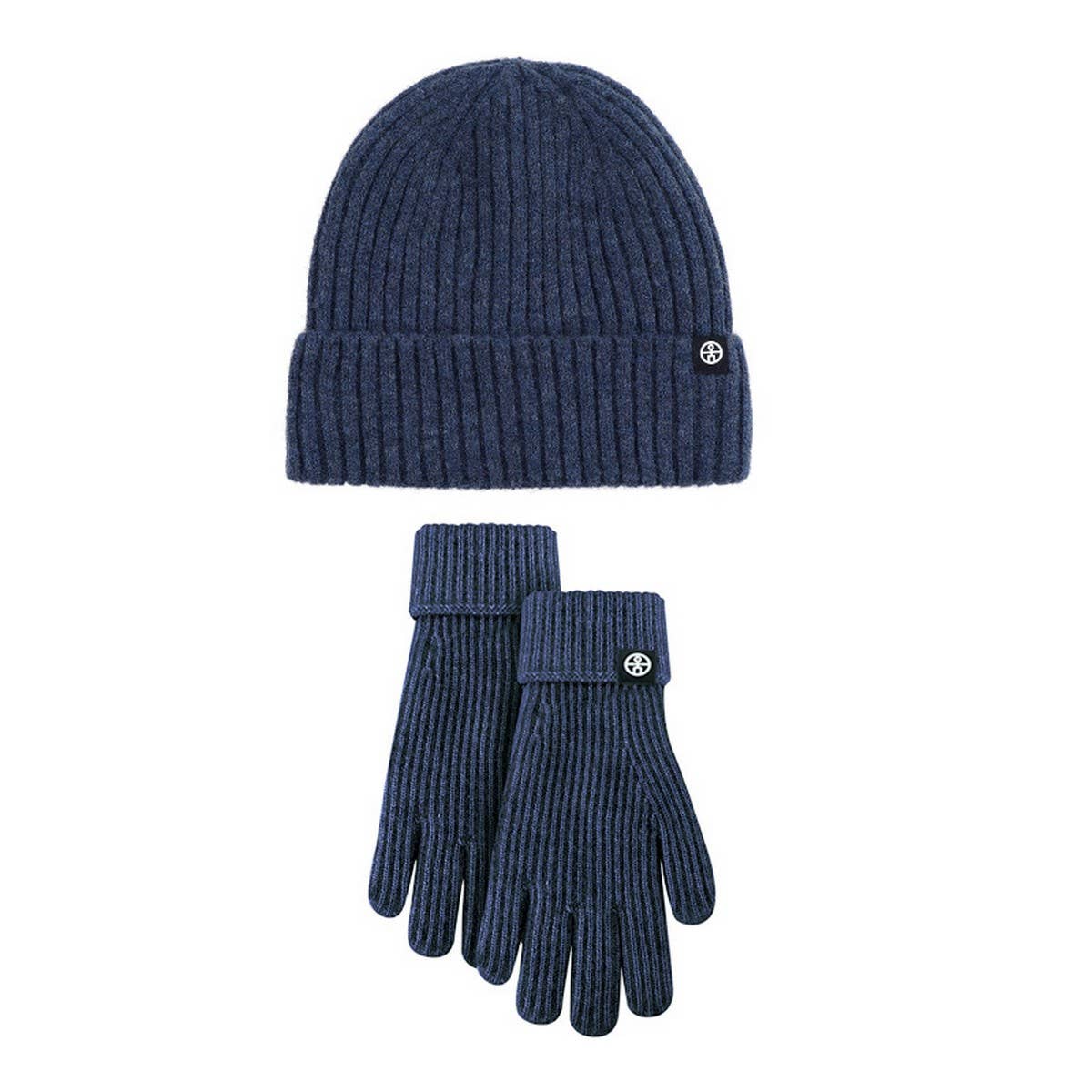 WINTER KNITTED TOUCH SCREEN WINDPROOF WARM SUIT