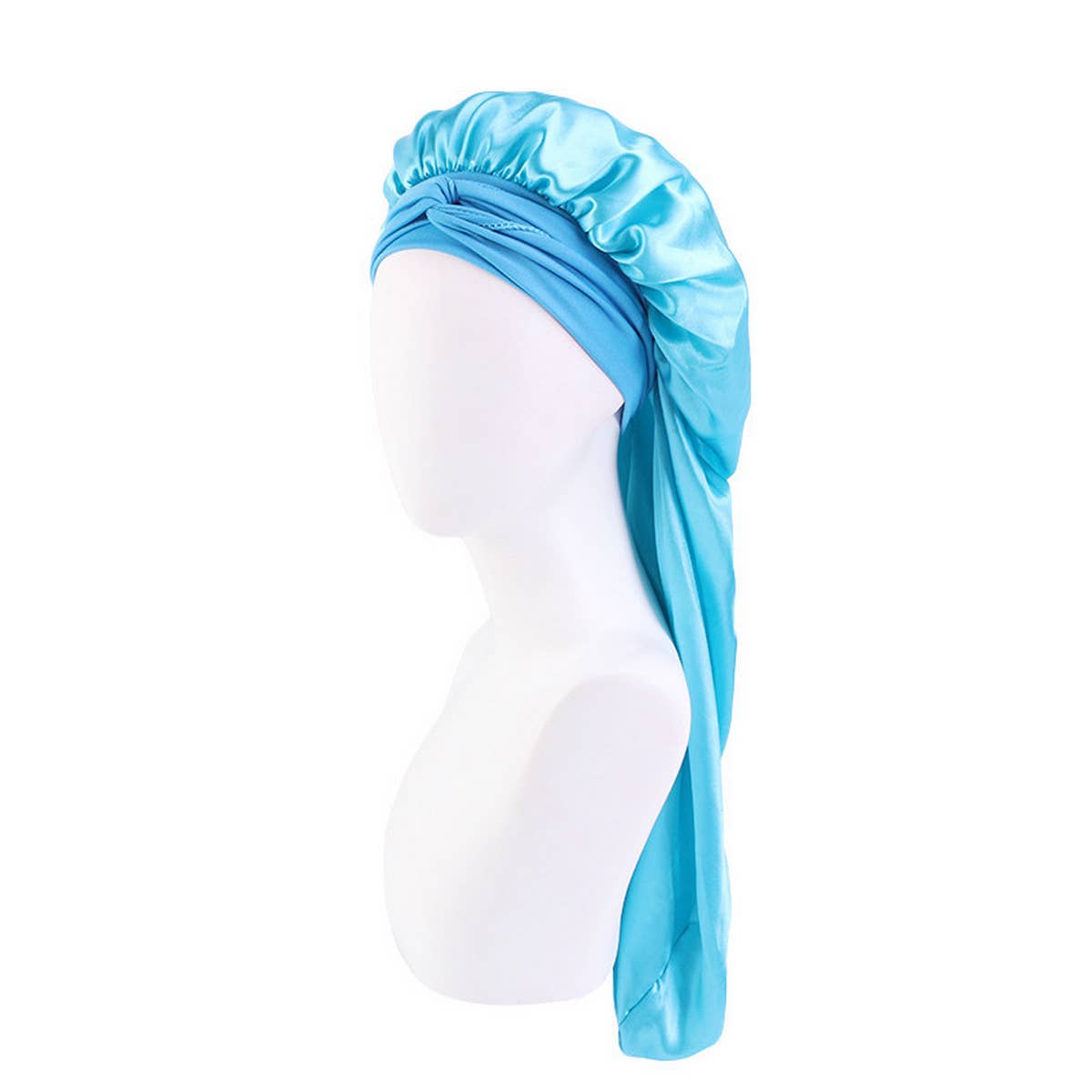 ADJUSTABLE STREAMER LONG NIGHTCAP_CWAH1484