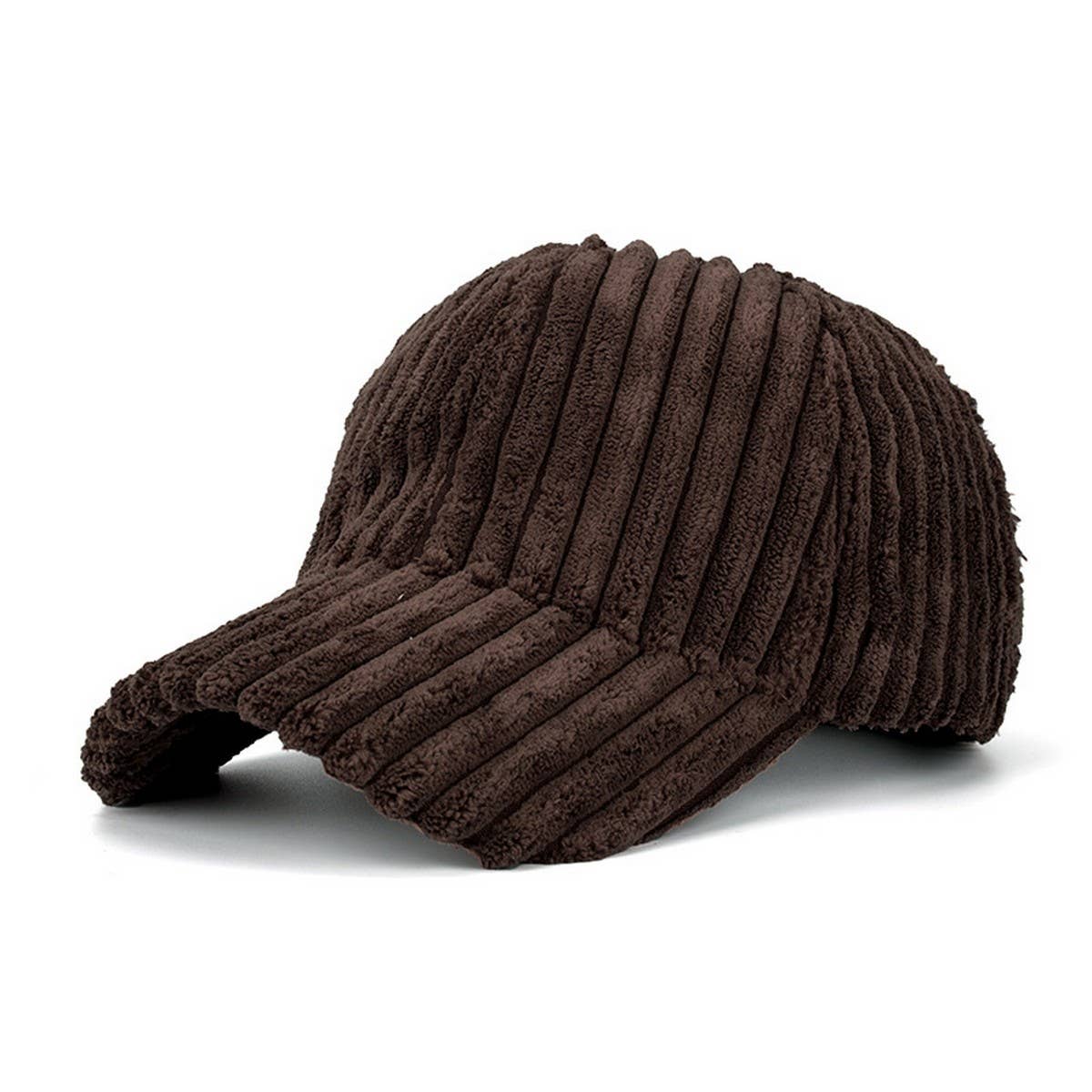 Spring Summer Striped Corduroy Baseball Cap CWAH208