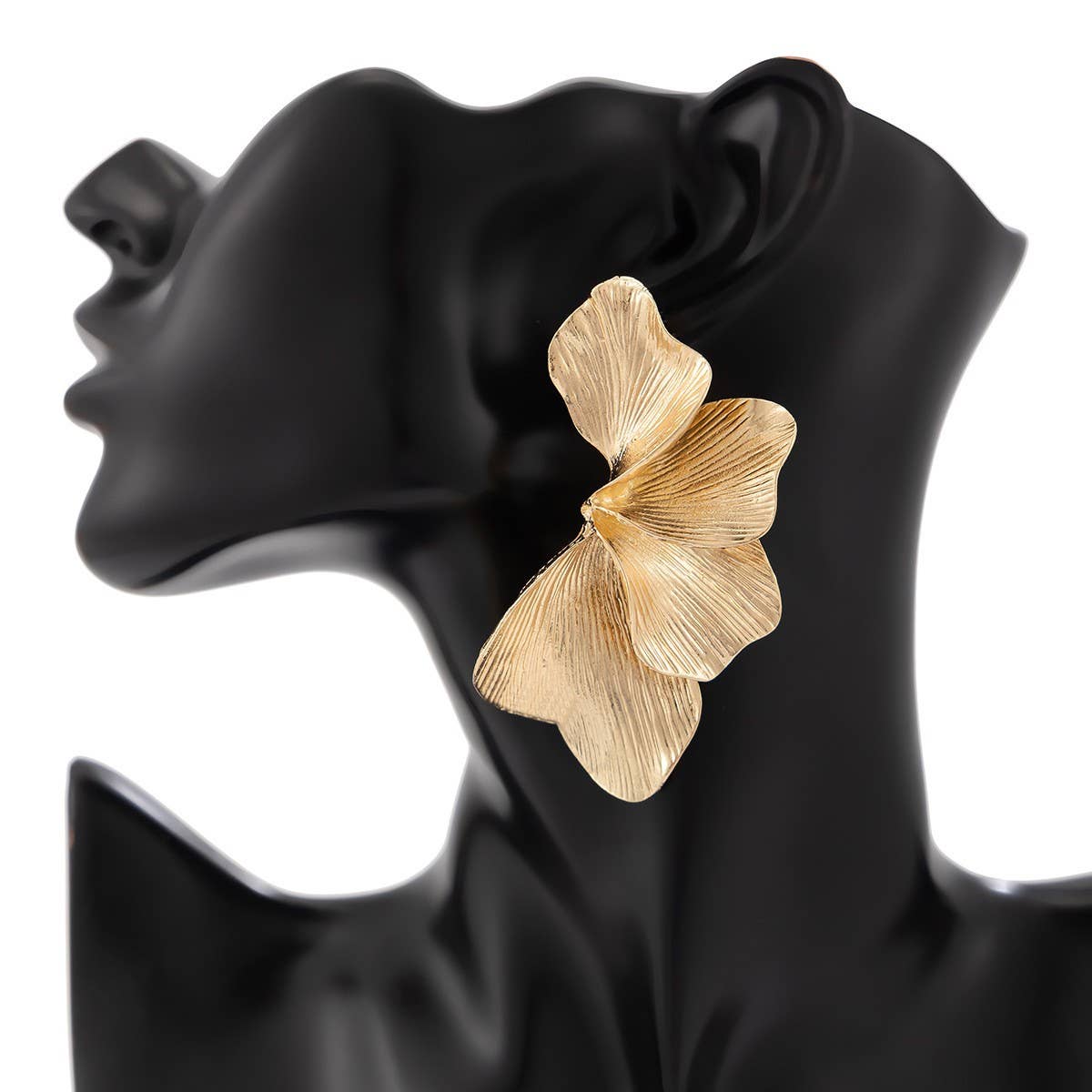 FLOWER EARRINGS COOL STYLE ALLOY FLOWER EARRINGS