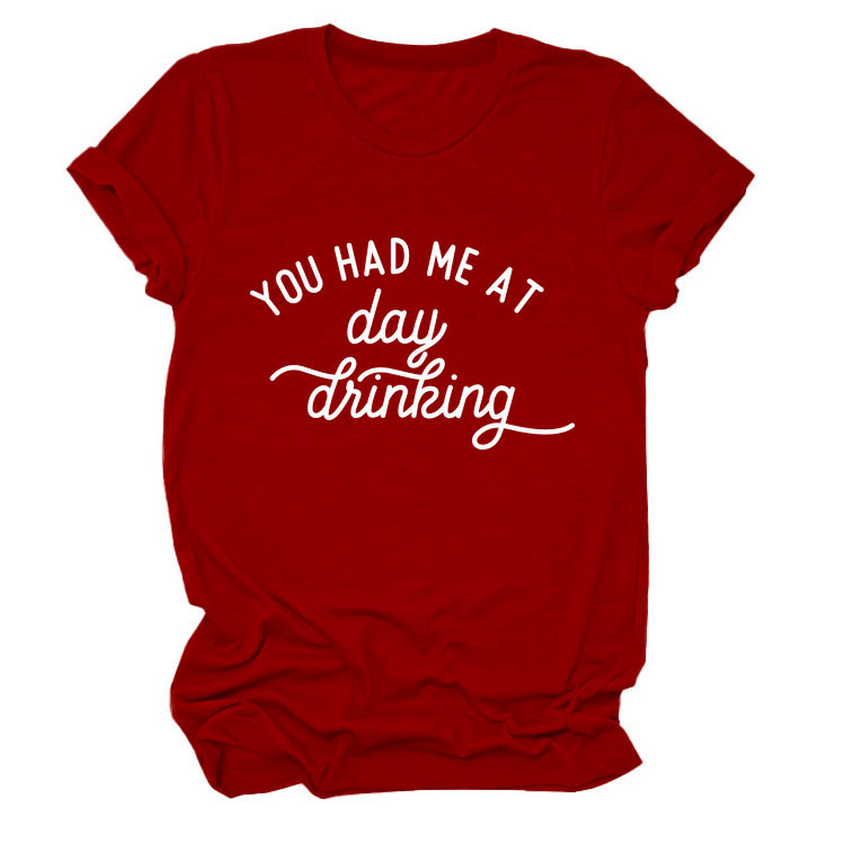 Women?™s Summer Tee Day Drinking Quote Shirt_CWTTSL0491