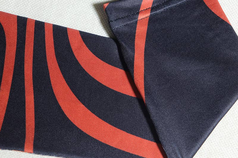 DRESS WITH HALF HIGH NECK AND LONG SLEEVES