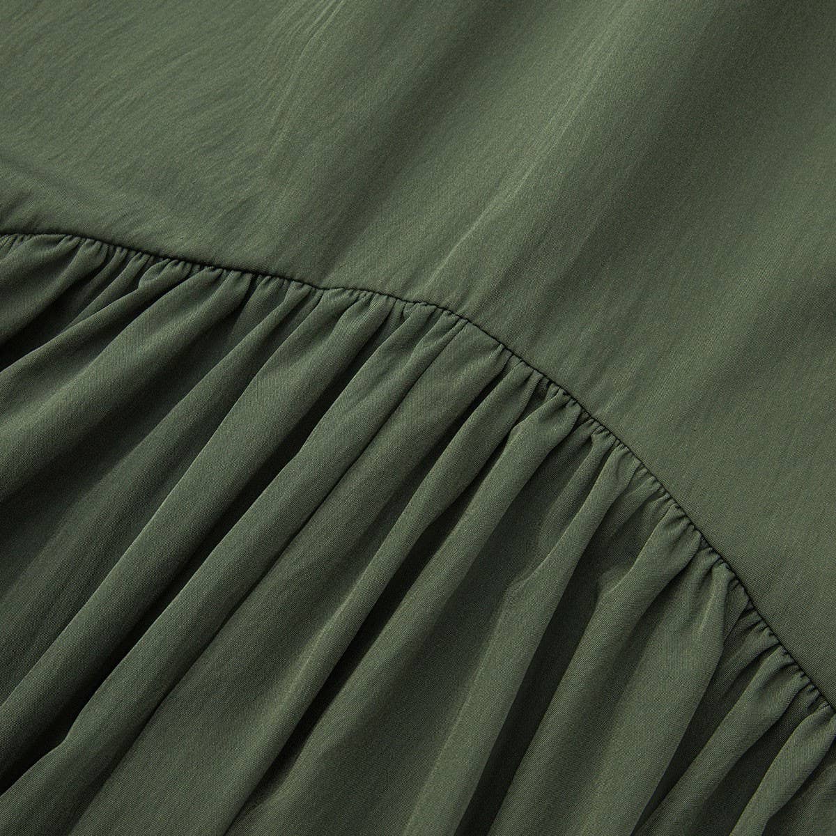WAVE TIE ADJUSTABLE SKIRT LONG SWING SKIRT