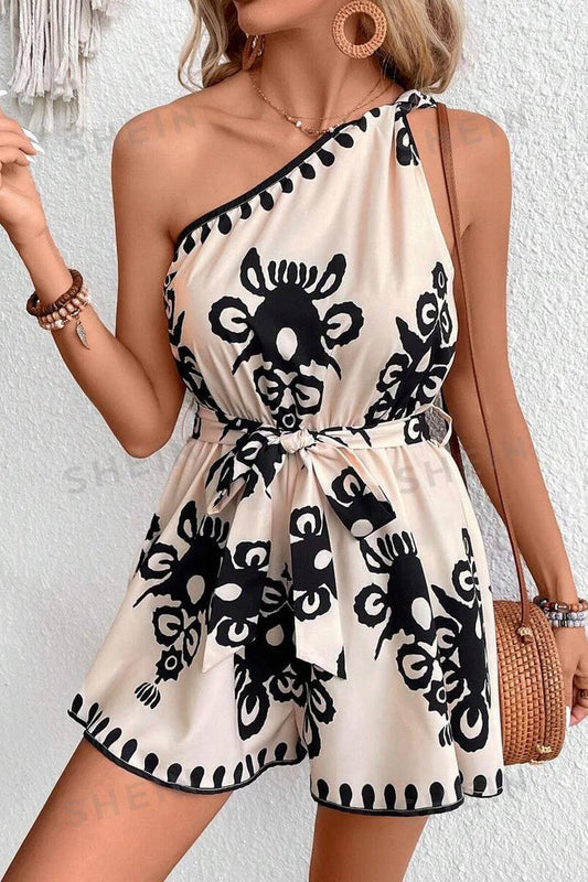 CWSJS1669_OFF-SHOULDER CASUAL HOLIDAY JUMPSUIT