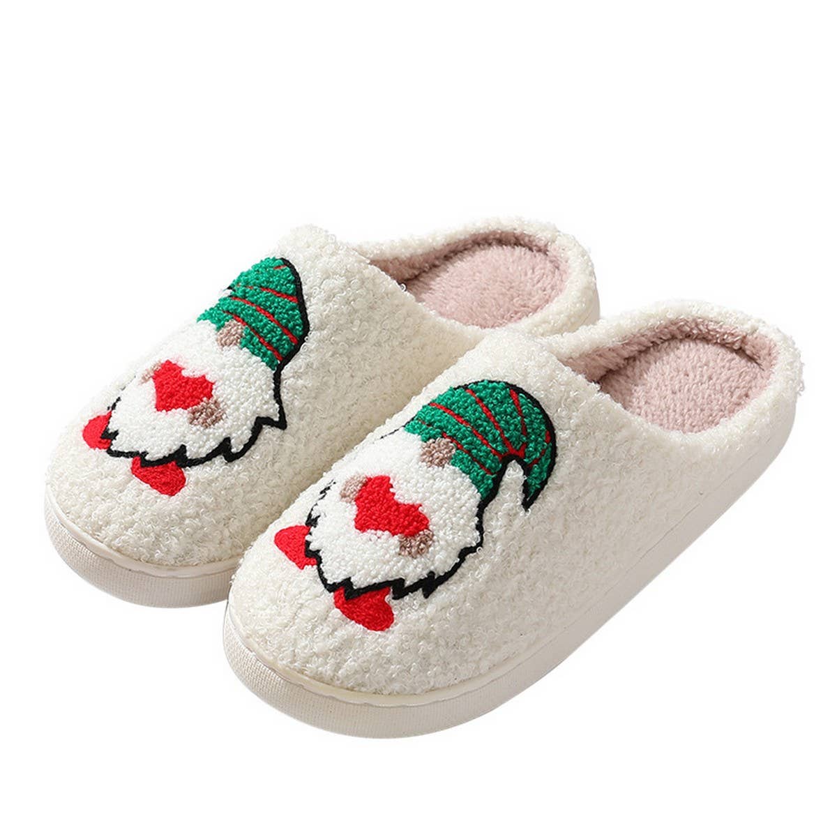HOME CHRISTMAS CUTE DWARF WARM COTTON SLIPPERS