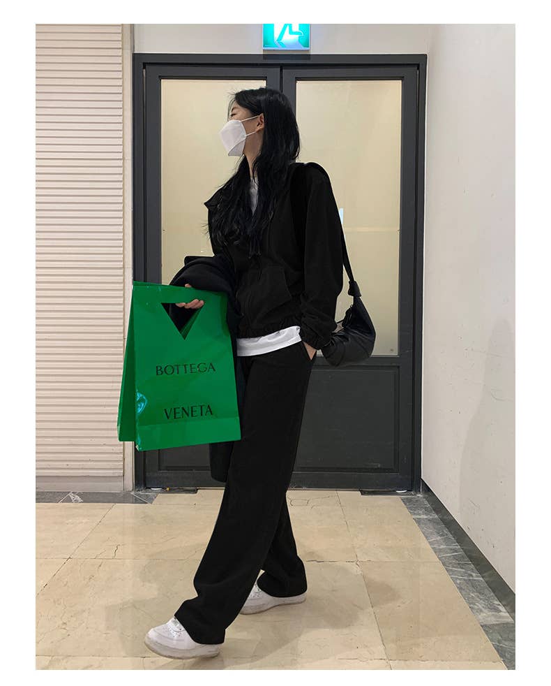 Corduroy sportswear and casual suit