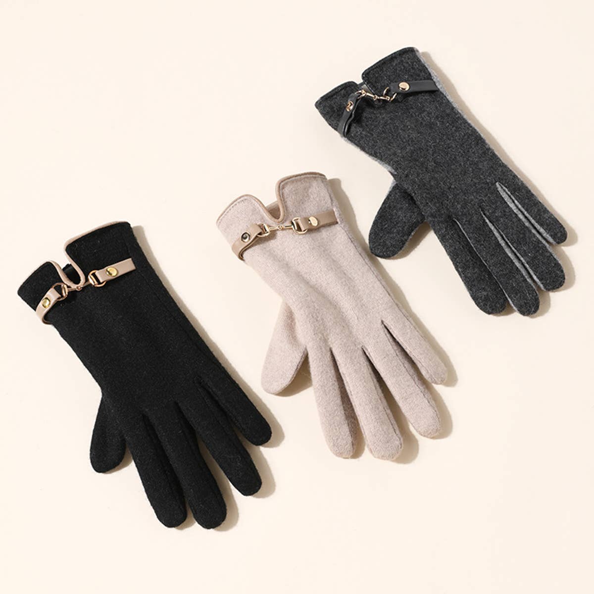 Cute Wool Touchscreen Gloves ? Winter for Women_CWAG0048