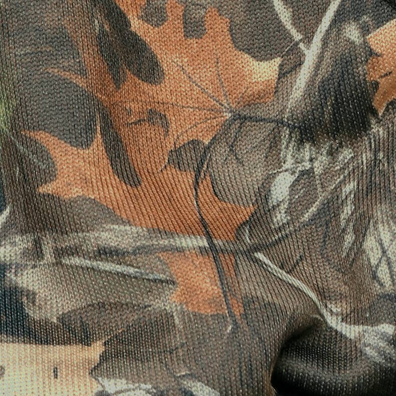 Casual plant and floral printed pullover hoodie