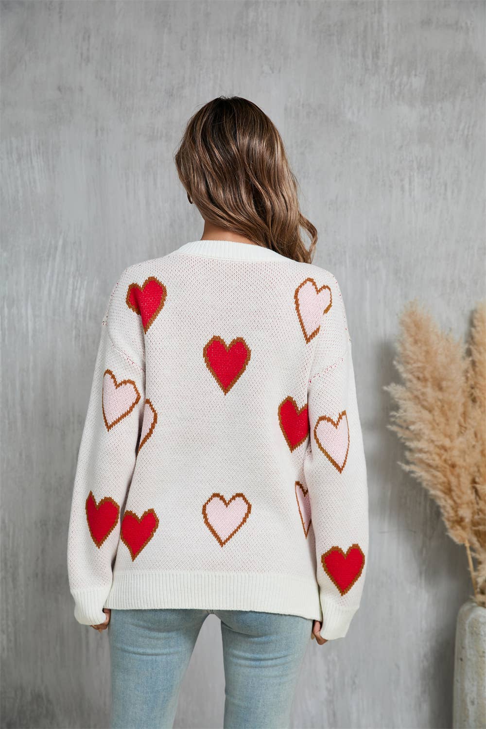 BUMP PORN HUMAN LOVE PEACH SWEATER