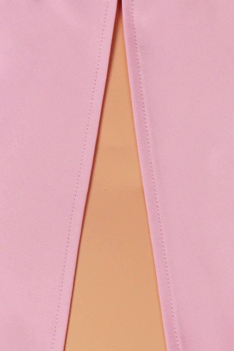 CWDMD2139_CUT-OUT DRESS WITH PRINTED HALTER