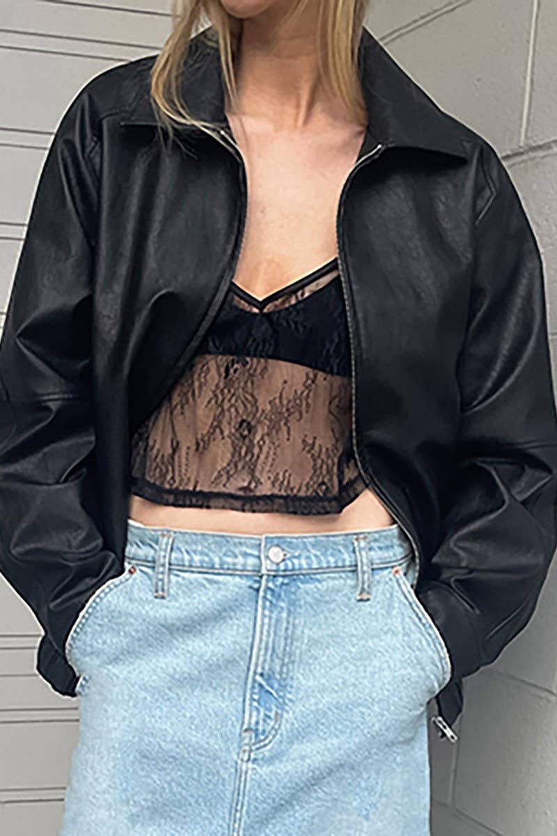 CWTTK256_LACE SEE-THROUGH BLACK CAMISOLE THIN VEST