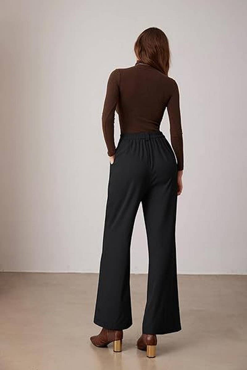 CWBLP1967_HIGH WAIST WIDE LEG BUSINESS CASUAL TROUSERS