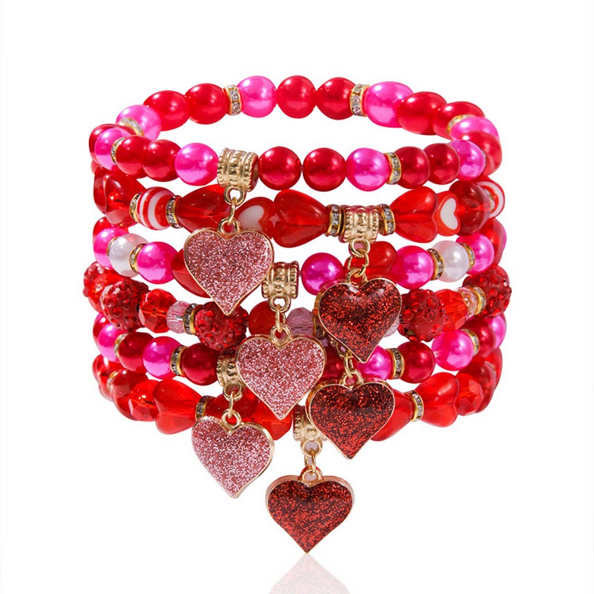 LOVE LOVE LOVE FRIENDSHIP GIFT HANDMADE BRACELET