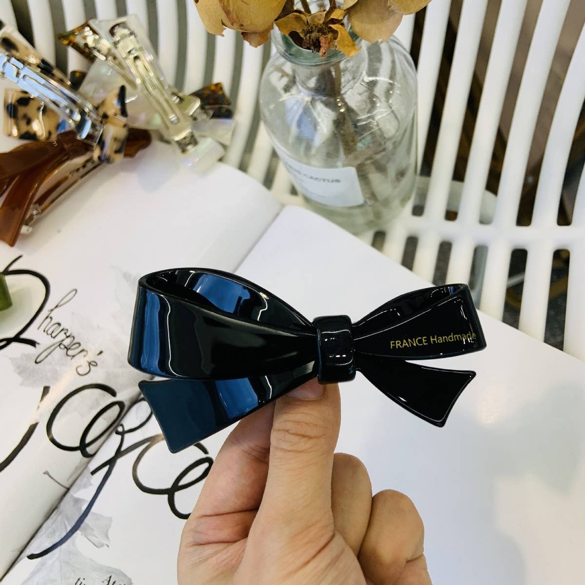 CWAHA1521_SUMMER 3D BOW HAIR CLIP