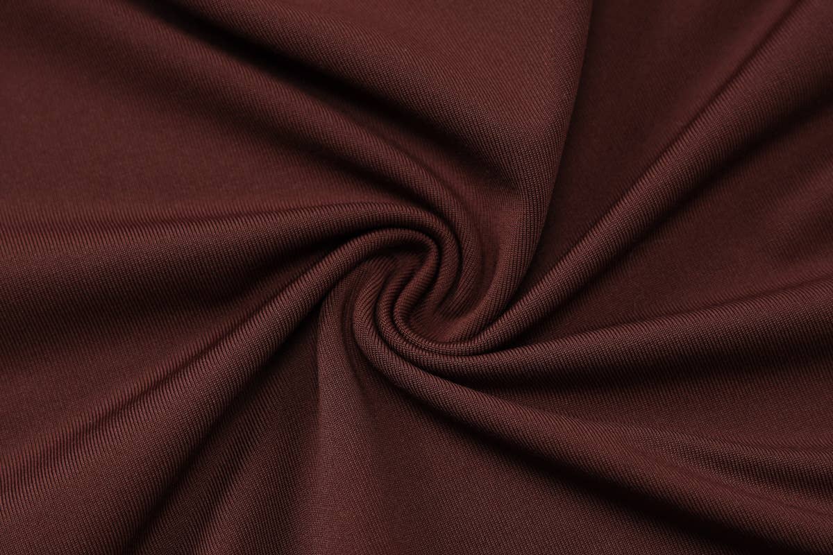 Fashionable long-sleeved round-neck lace-up top