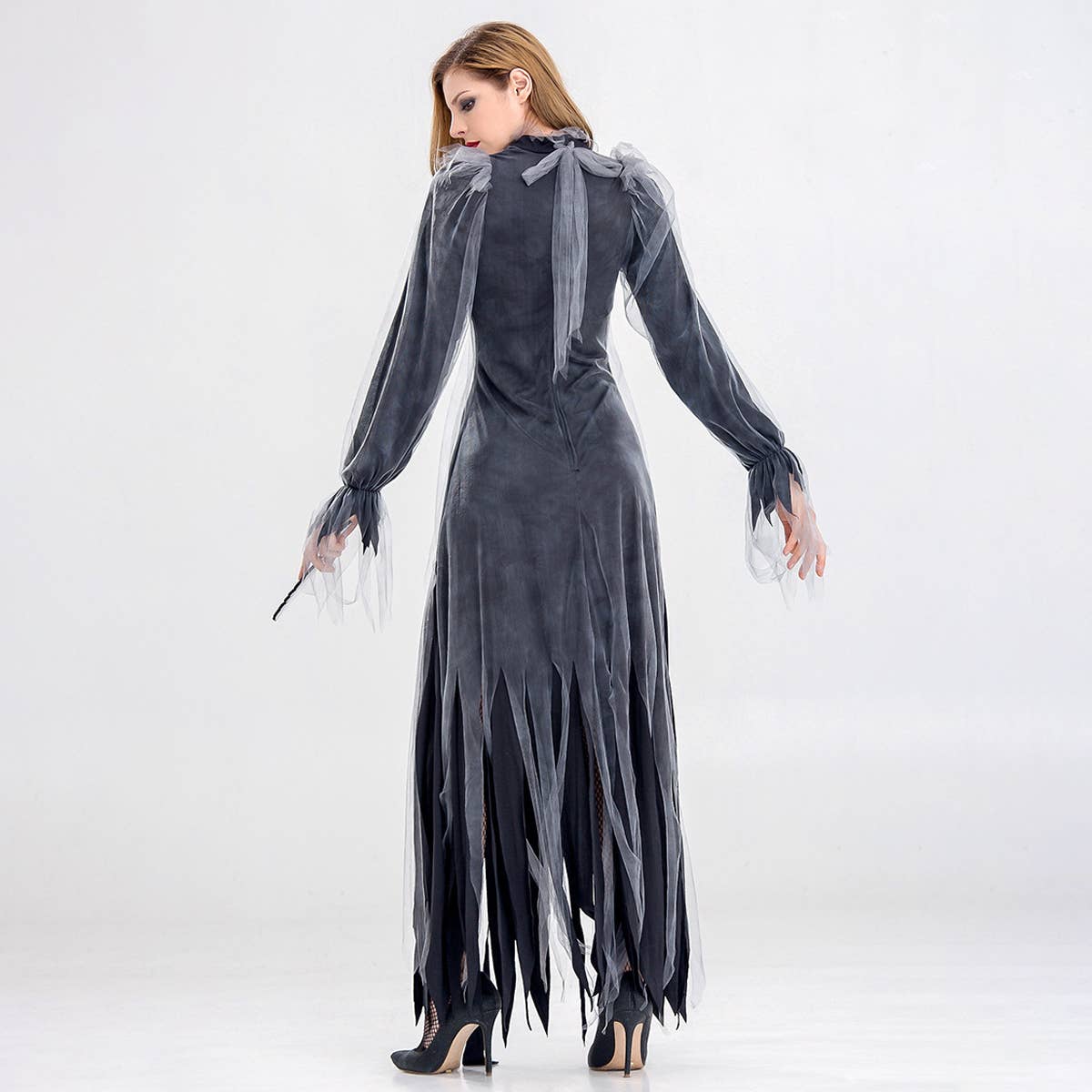 HALLOWEEN HORROR GHOST BRIDE ZOMBIE COSTUME