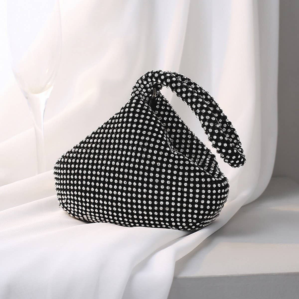 PURE HANDMADE WATERMELON DINNER TOP HANDLE BAG_CWAB3607