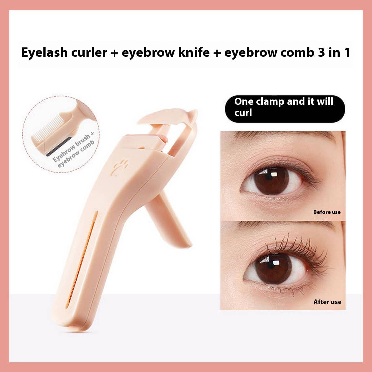 3-in-1 Retractable Lash Curler, No Pinch_CWMM8054