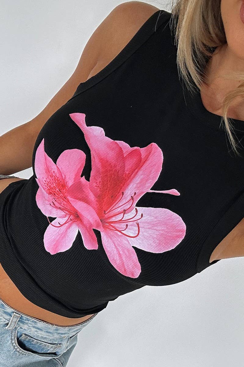 CWTDSSL0016_SPRING AND SUMMER SEXY HOT GIRL PRINTED VEST