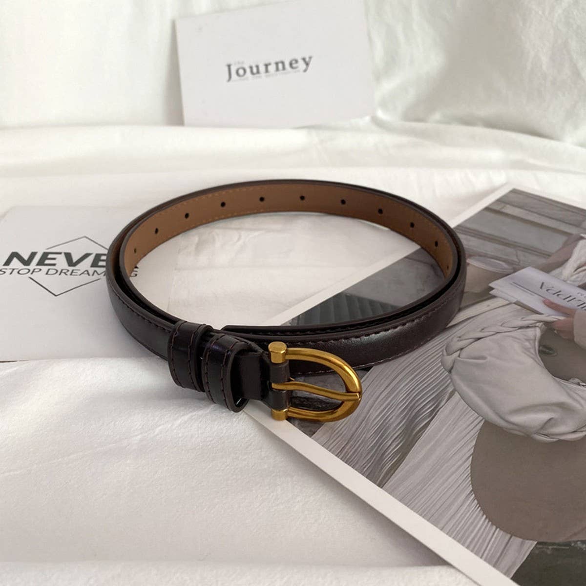 RETRO FASHION SIMPLE DECORATIVE THIN BELT_CWABE0662
