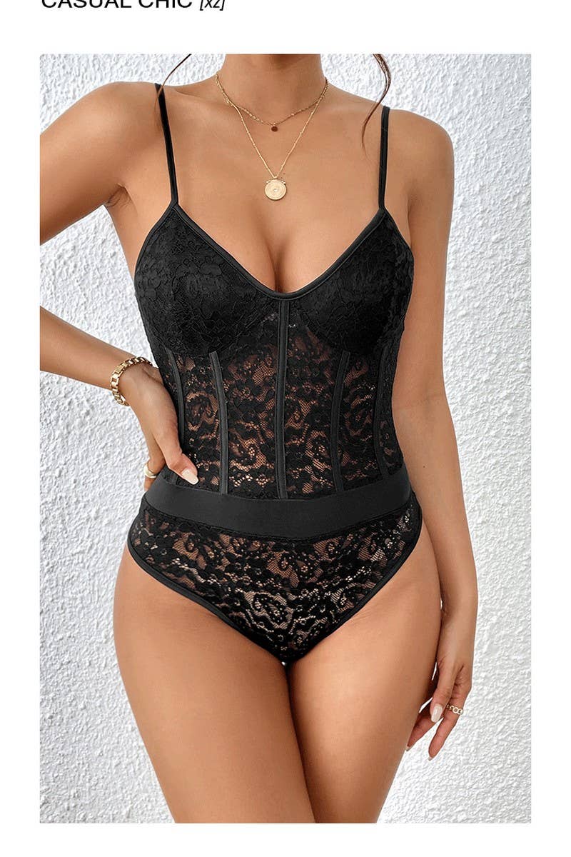 CWSBS0139_CAMISOLE LACE BODYSUIT