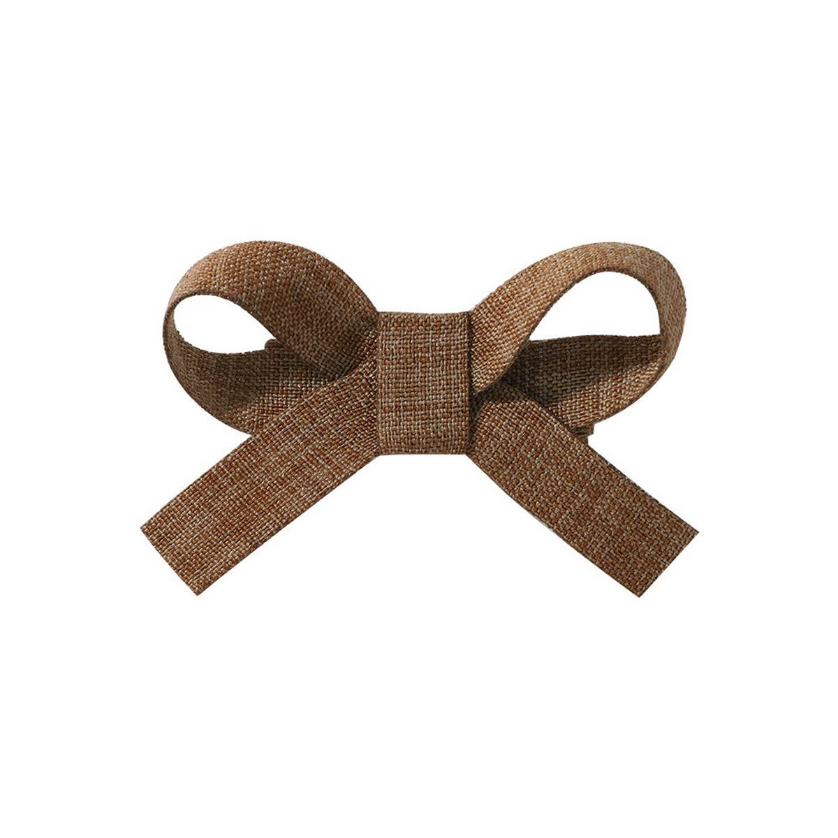 Handmade Fabric Bow Full-Cover Hair Clip for Kids