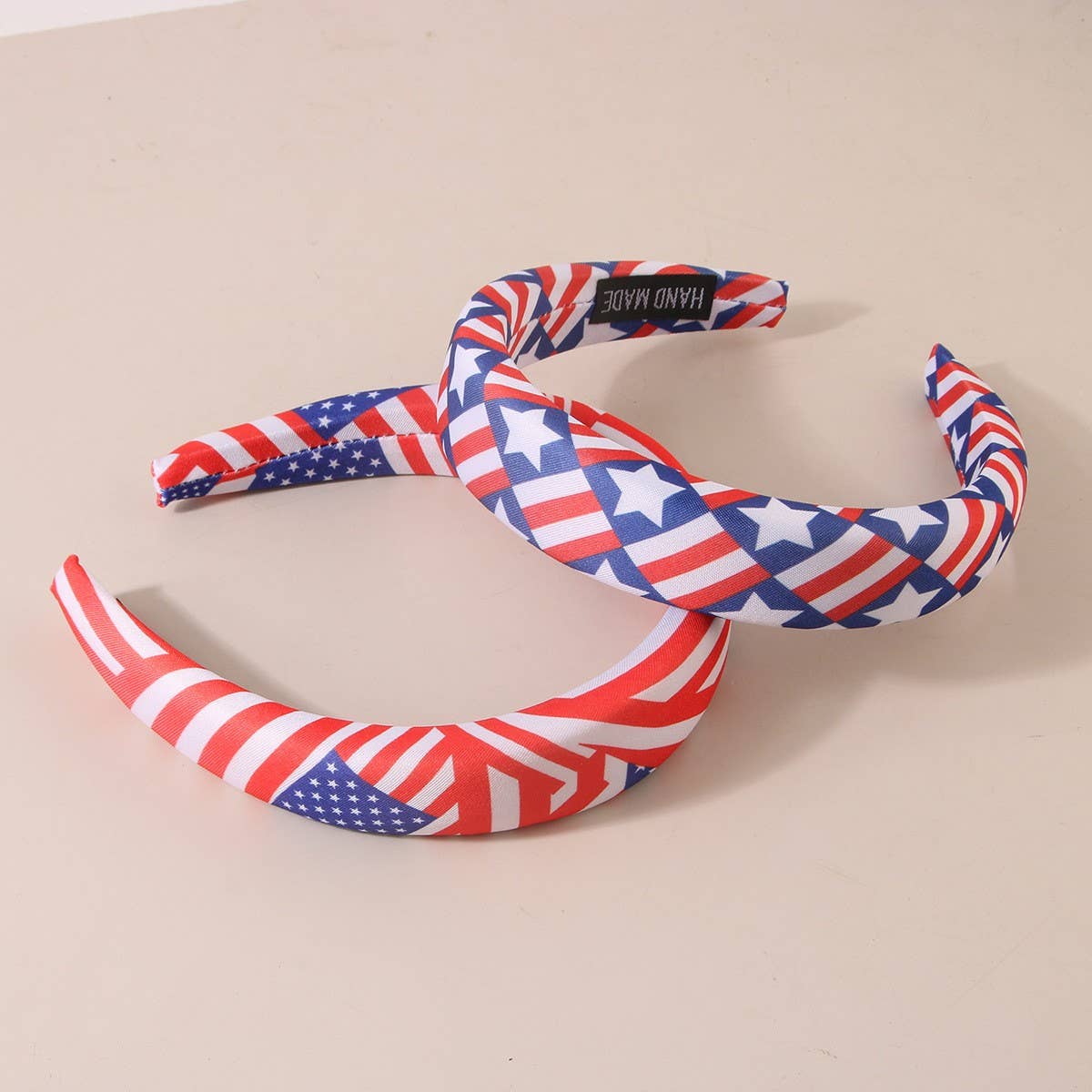 CWAHA1386_INDEPENDENCE DAY HEADBAND,KNOT, STAR