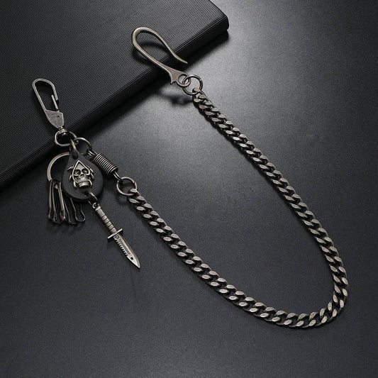 MEN'S ROCK NON-MAINSTREAM TROUSER CHAIN