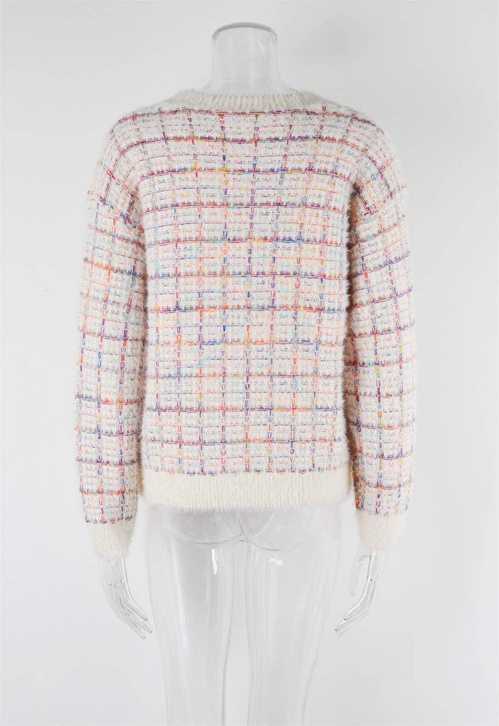 CWOSWL1040_Casual Crew Neck Pullover Long Sleeve Sweater