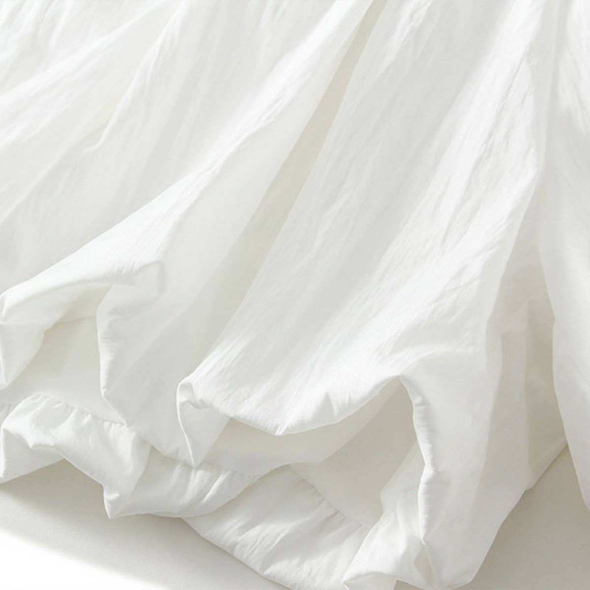 Bubble Skirted A-Line Pumpkin Puff Shorts_CWBMS0340