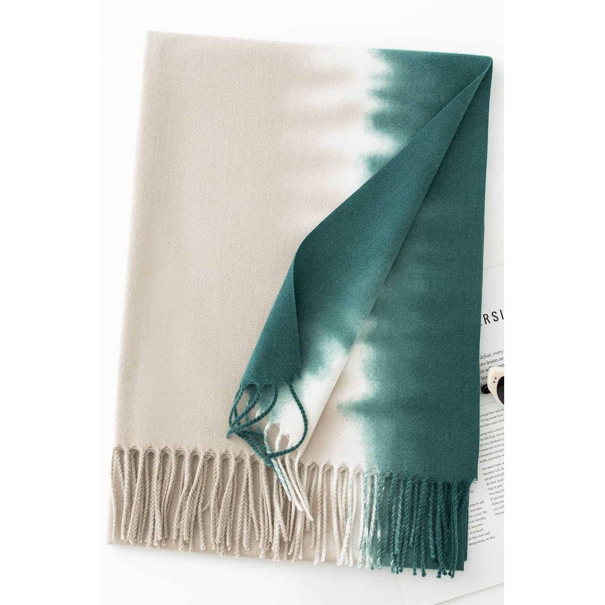 CWASC1481_GRADIENT COLOR SCARF SHAWL WARM NECK SCARF