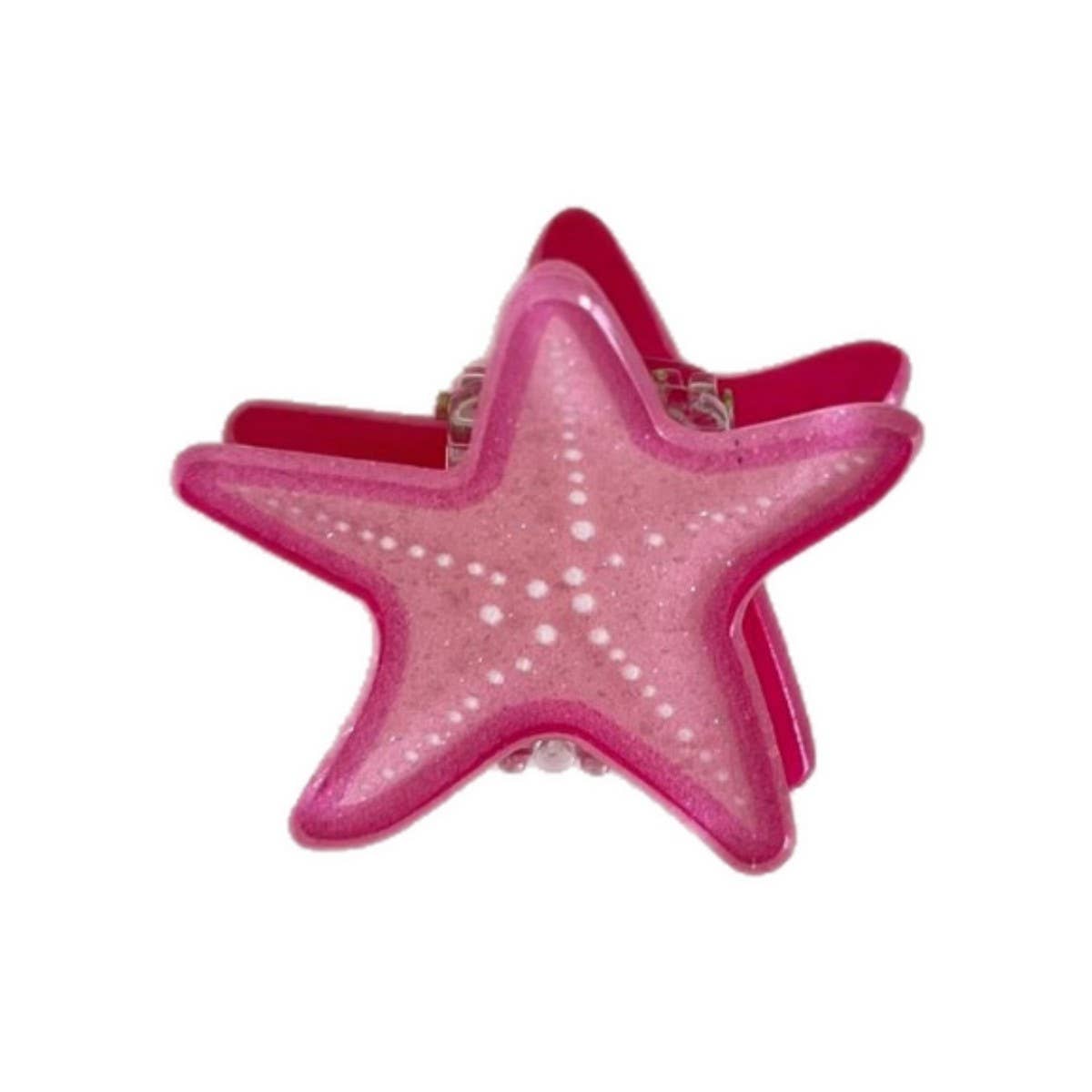 CWAHA07741_CUTE OCEAN DOLPHIN MINI HAIR CLAW CLIP