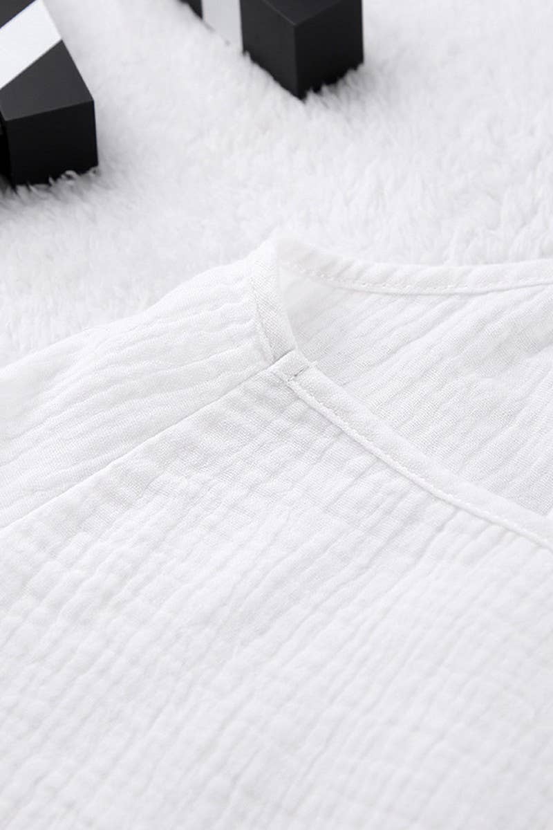 CWSPJ0050_SOLID COLOR COTTON HALTER  SHORTS PAJAMA SET