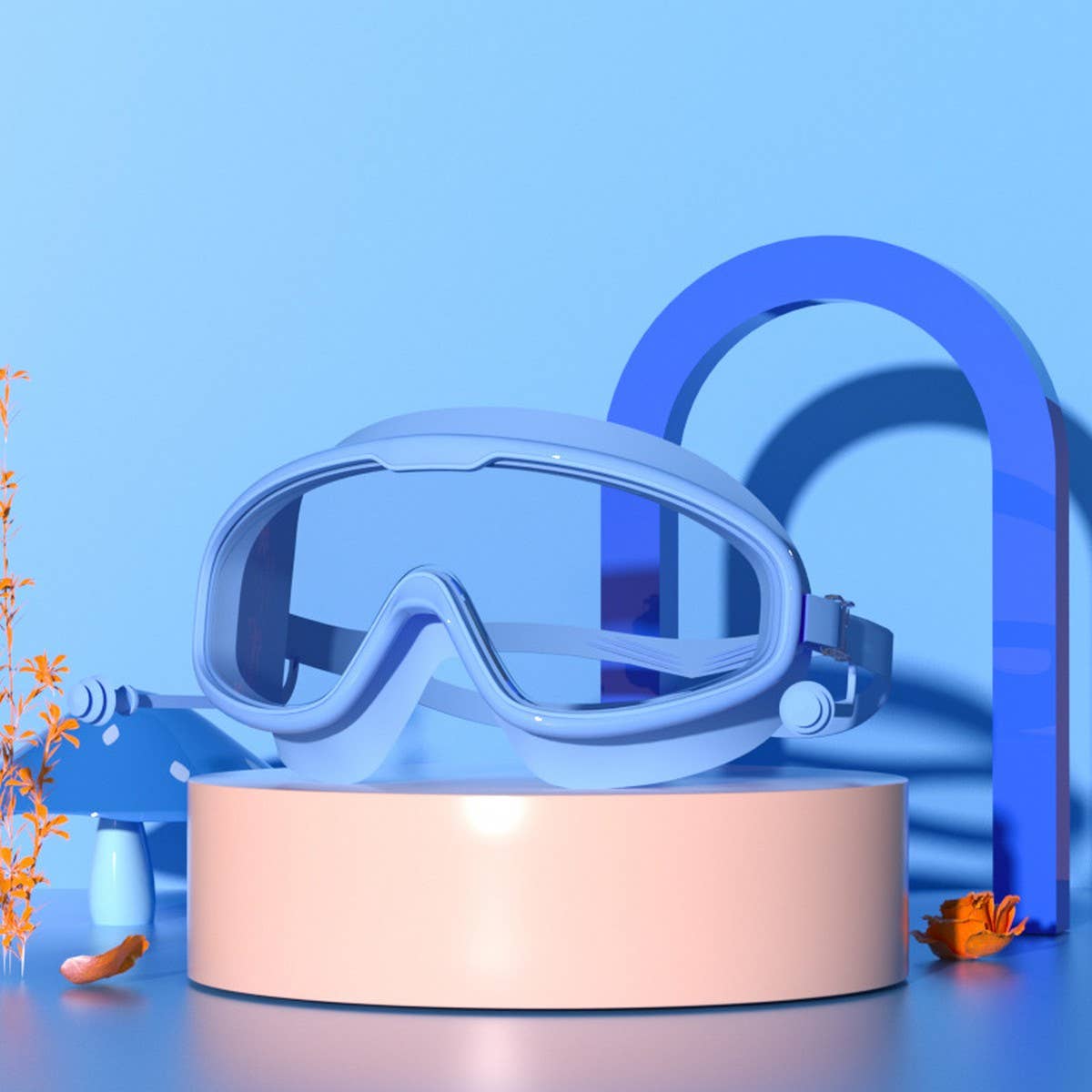Kids Anti-Fog HD Swim Goggles for Boys & Girls
