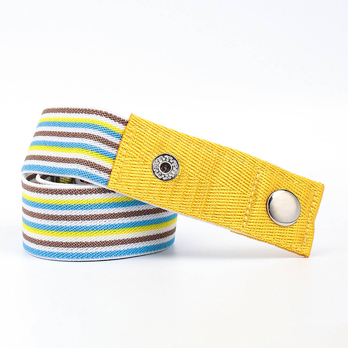SEAMLESS WOVEN BUCKLELESS ELASTIC CANVAS BELT_CWABE0673