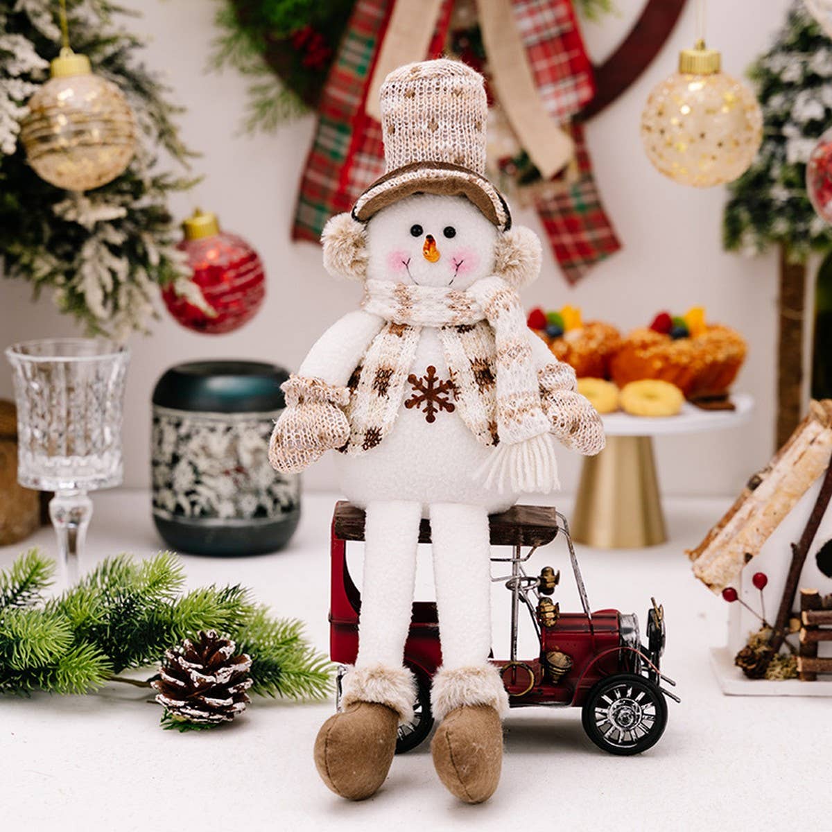 CWMM10336_NORDIC  CHRISTMAS GNOME SNOWMAN REINDEER