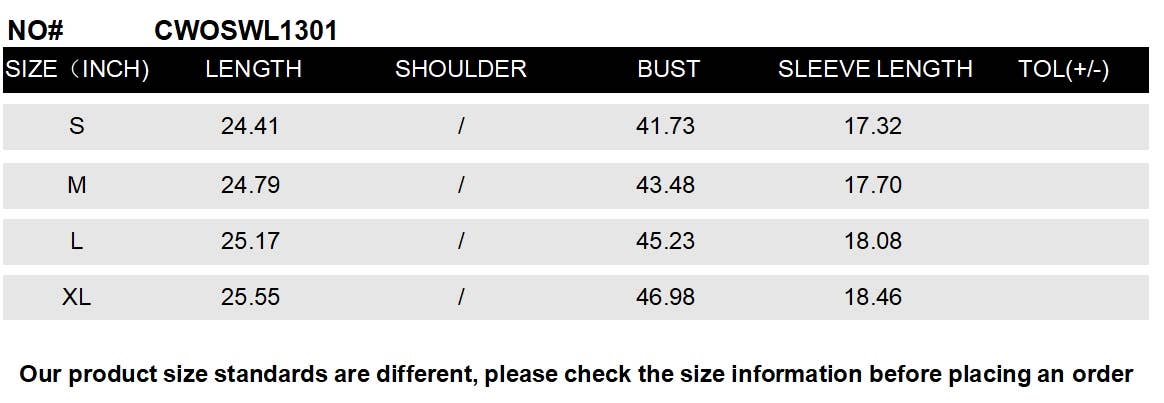 CWOSWL1301_Crew Neck Pullover Casual Long Sleeve Top