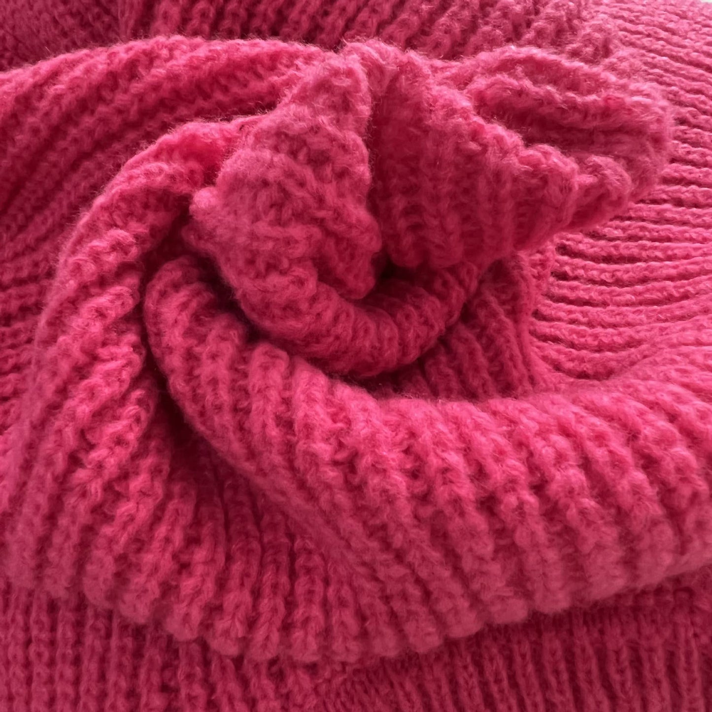 WOSWL1296_Crew Neck Pullover Casual Long Sleeve Sweater