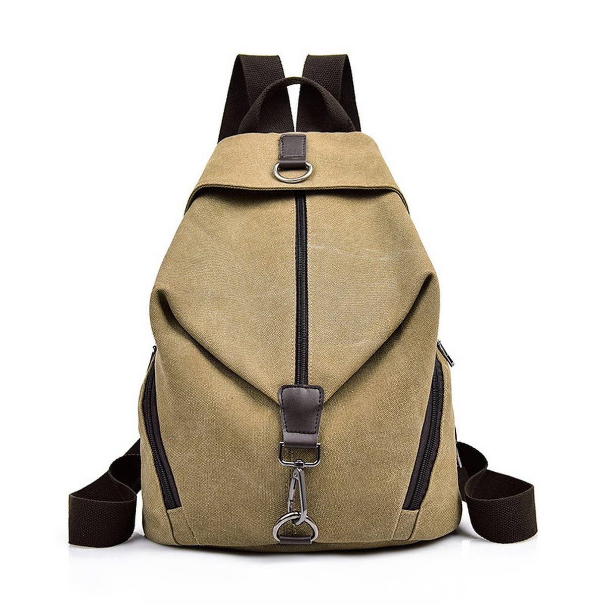 VINTAGE BACK-TO-SCHOOL CASUAL TRAVEL CANVAS BAG_CWAB2211