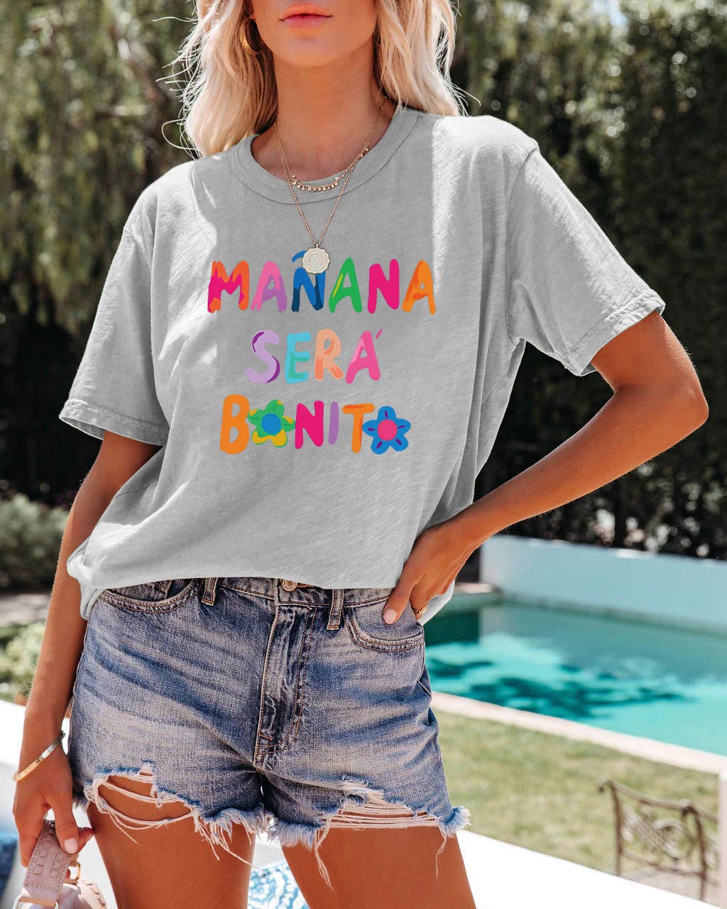 BREATHABLE PRINTED MOTHER'S DAY BLOUSE