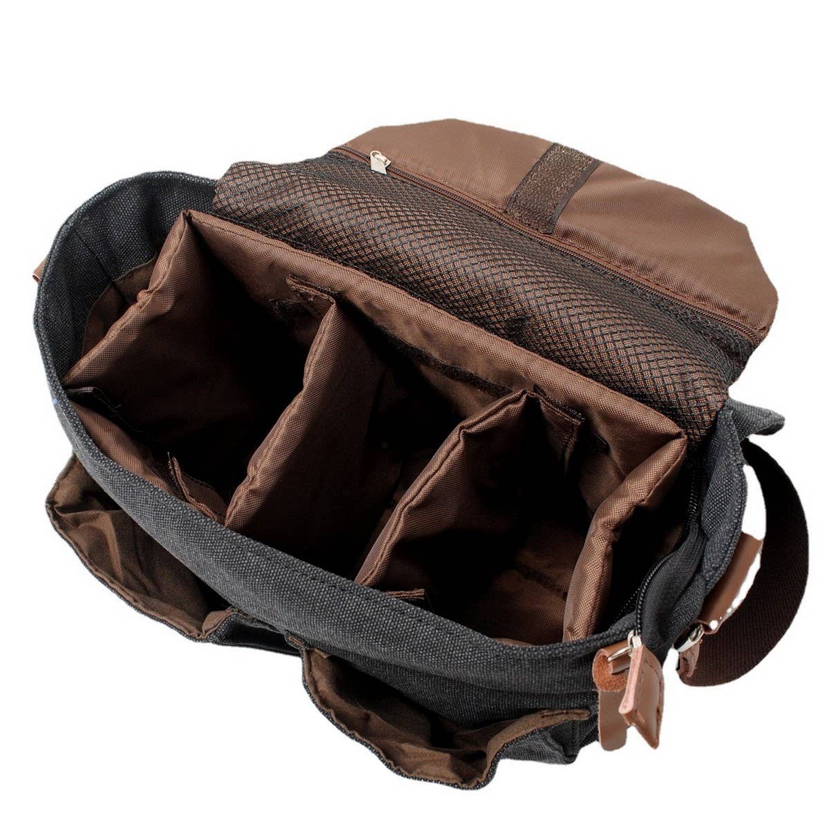 Canvas DSLR Camera Satchel for Men & Women_CWAB5562