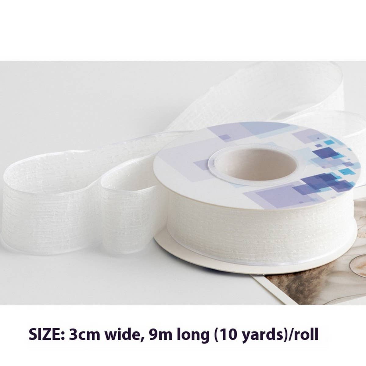 DIY DECORATIVE POLYESTER HAIR RIBBON