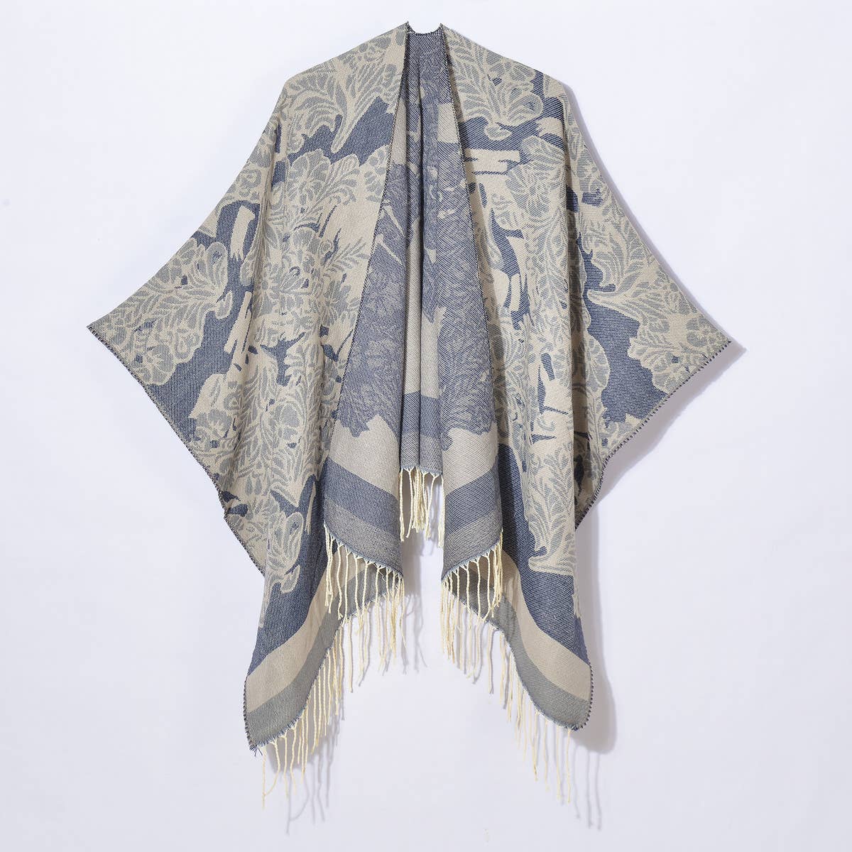 2024 NEW TASSEL CARDIGAN WITH SHAWL_CWASC0955