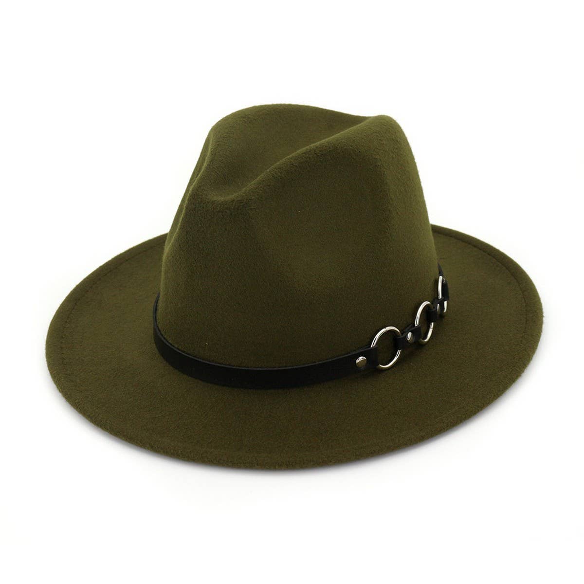 FASHIONABLE ADJUSTABLE WIDE BRIM JAZZ HAT_CWAH2114