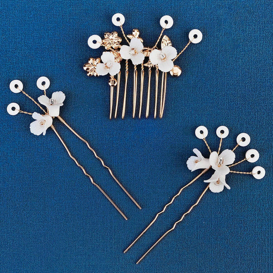 RETRO ALL-MATCH BRIDAL HAIR ACCESSORIES SET_CWAHA2795