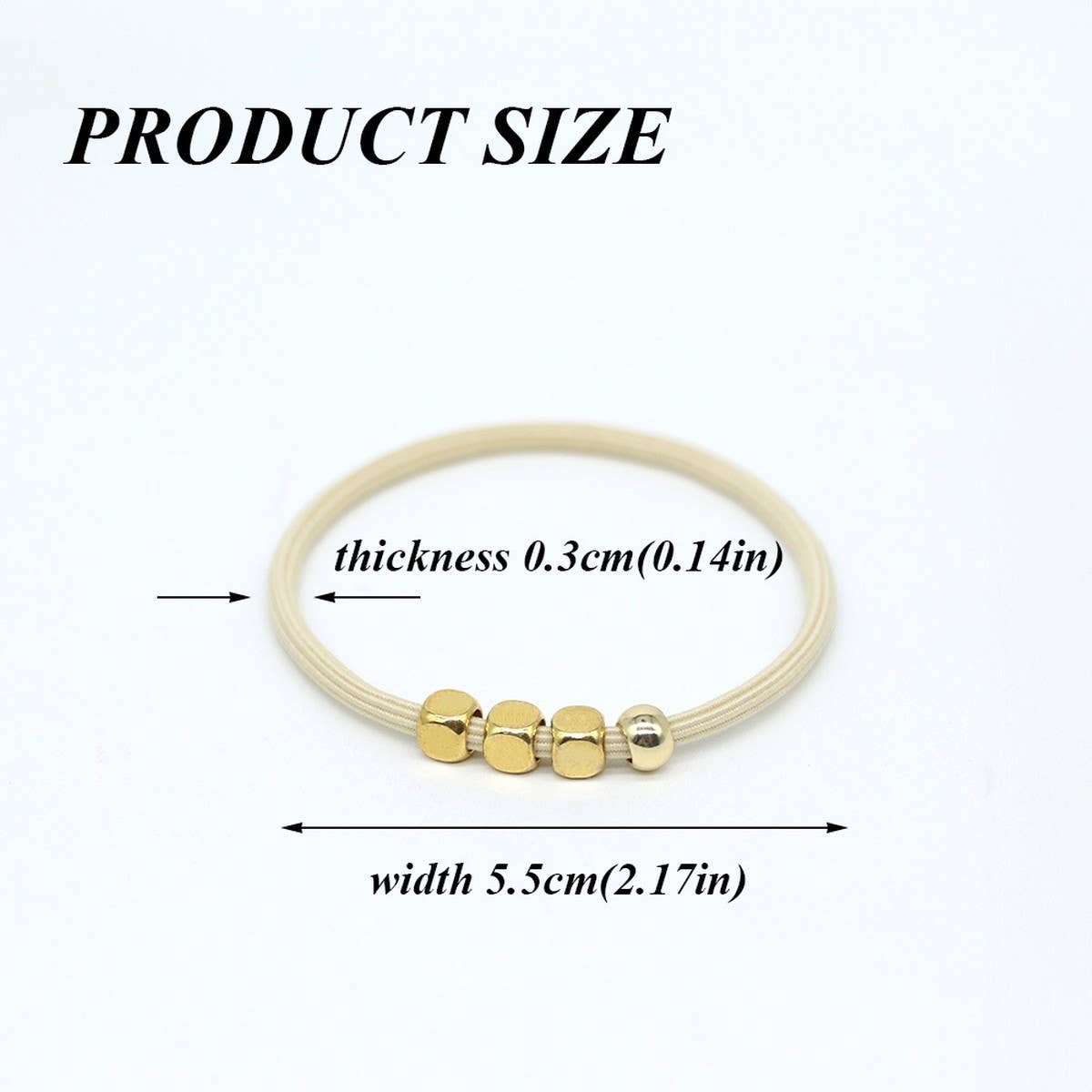 BRAIDED BOHEMIAN CARD HOLDER HAIR SCRUNCHIES_CWAHA2712