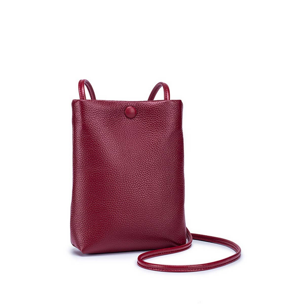Soft Leather Mini Handbag_CUAB00373