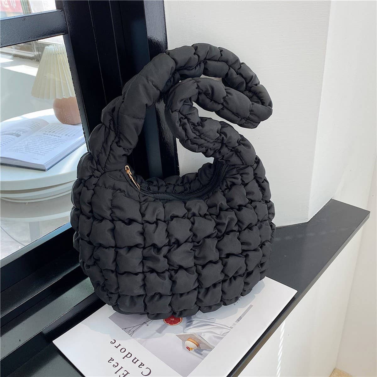 Underarm Cloud Puff Bag Oversized Shoulder Bag_CUAB00460